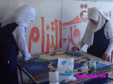 انشطه الطالبات فى المدرسه